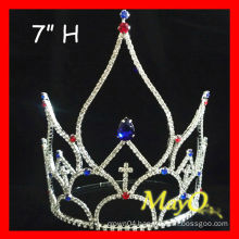 Large pageant Patriotic Crystal pageant crown